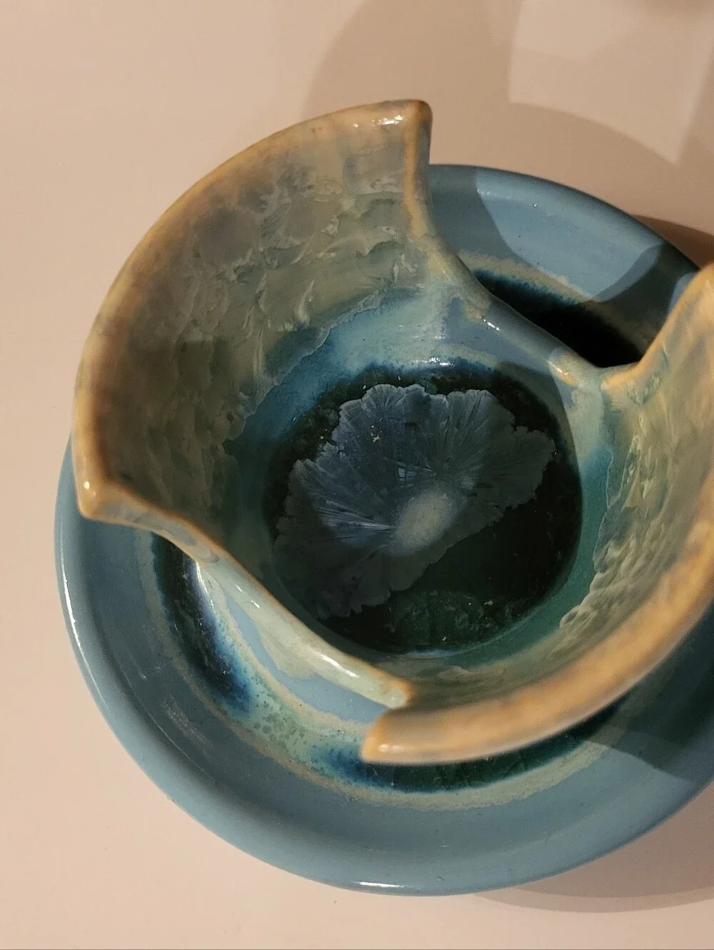 Handmade Pottery Thrown Sponge Holder Artisian New